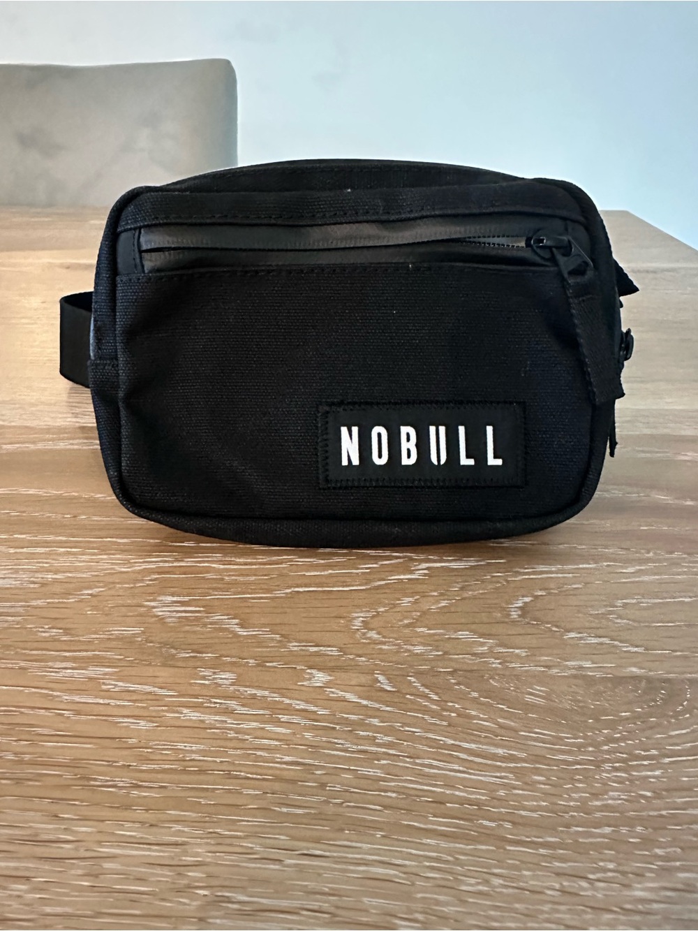 NOBULL Black Belt Bag with Front Logo